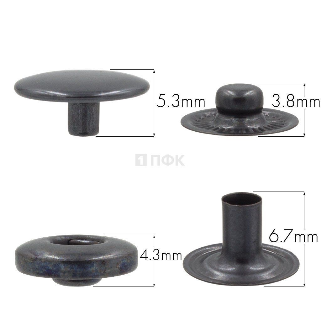 Кнопка для одежды 12,5мм Альфа нерж цв оксид (уп 1440шт) BUTTONI — ПФКР Кнопка для одежды 12,5мм Альфа нерж цв оксид (уп 1440шт) BUTTONI