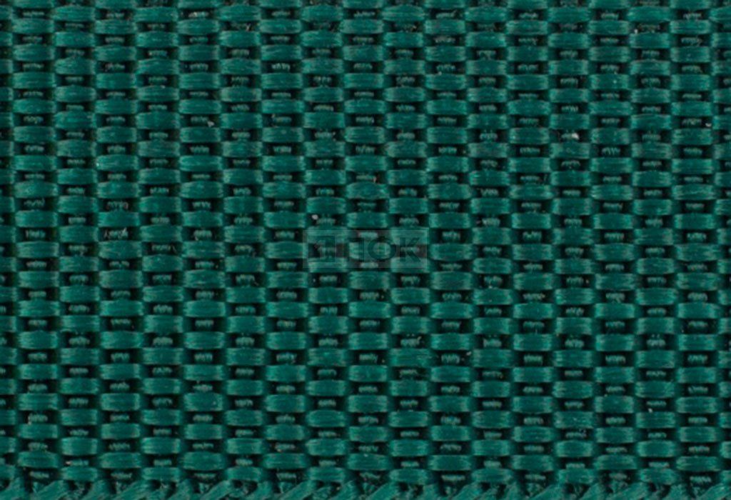 Стропа текстильная (лента ременная) 50мм 26,5 гр/м цв 310 зеленый тем (рул 50м/уп 3000м)