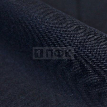 Ткань Габардин 100%ПЭ 140 гр/кв.м цв черный 13 (рул 50м)