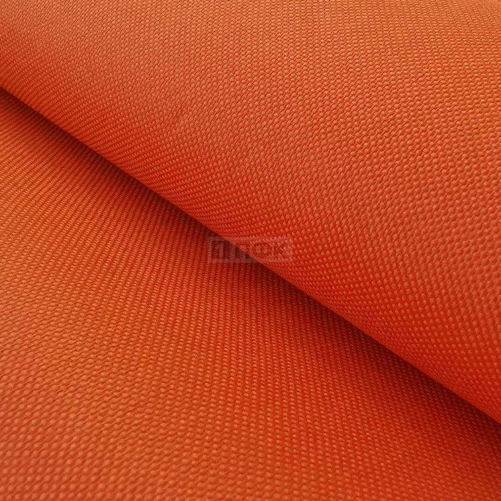 Ткань Oxford 600D PU1000 220гр/м2 шир 150см цв 157 оранжевый (рул 100м)