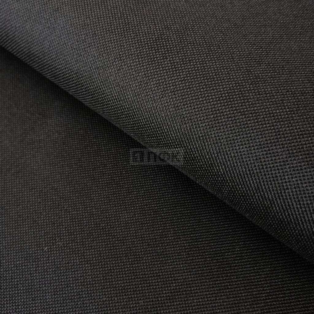 Ткань Oxford 600D PVC 350гр/м2 шир 150см цв 322 черный (рул 50м)