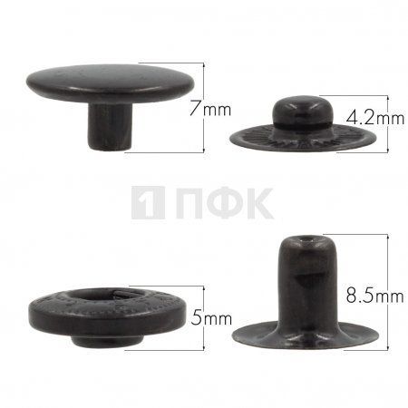 Кнопка для одежды 15мм Альфа латунь цв оксид (уп 720шт) NEW STAR Кнопка для одежды 15мм Альфа латунь цв оксид (уп 720шт) NEW STAR