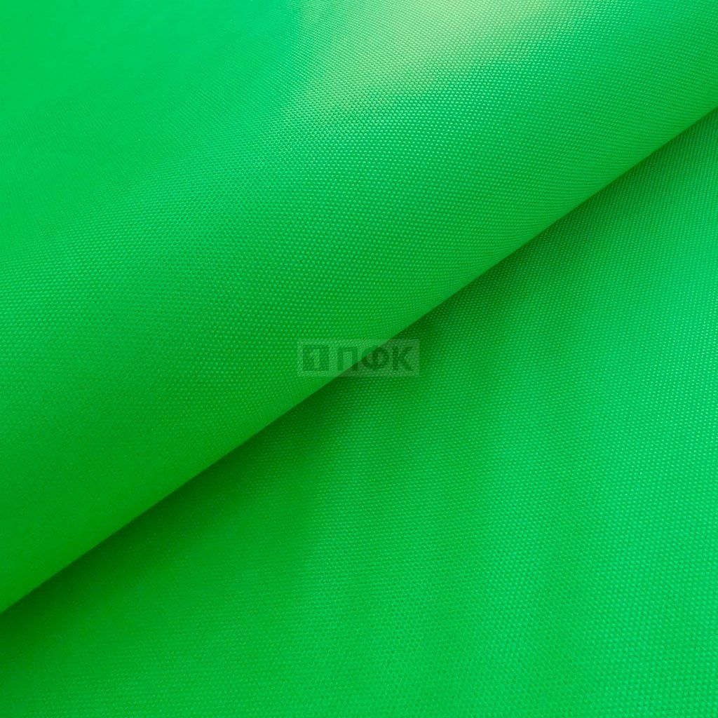 Ткань Oxford 210D PU1000 77гр/м2 шир 150см цв салатовый яркий 334 (рул 100м)