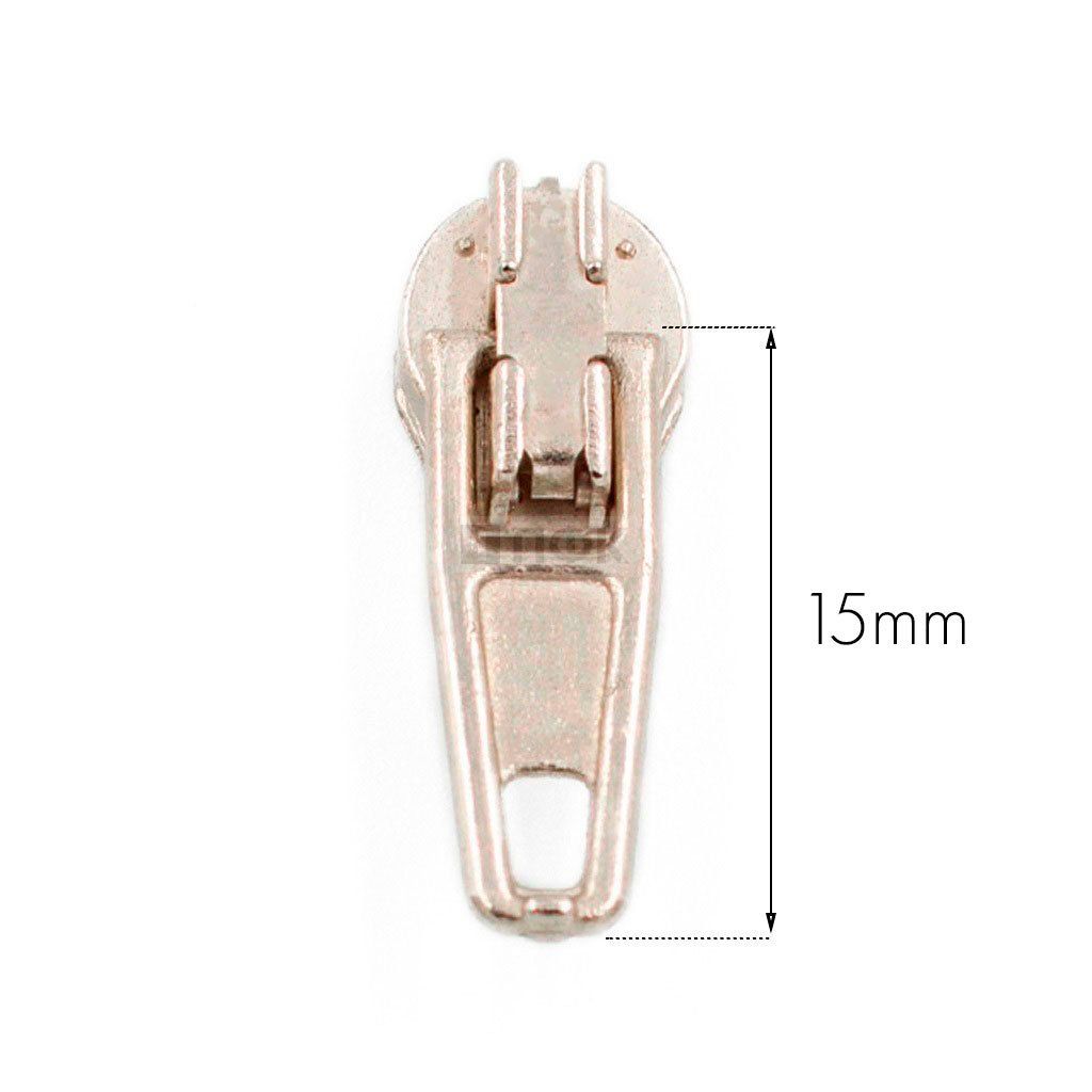 Бегунок для спиральной (витой) молнии тип 3 автомат цв никель (уп 2500шт/25000шт) 1.5гр — ПФКР Бегунок для спиральной (витой) молнии тип 3 автомат цв никель (уп 2500шт/25000шт) 1.5гр