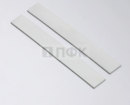 Магнитный крепеж для одежды ПРЯМОУГОЛЬНИК 138*18*1,2мм (100 пар) "SmFeN"