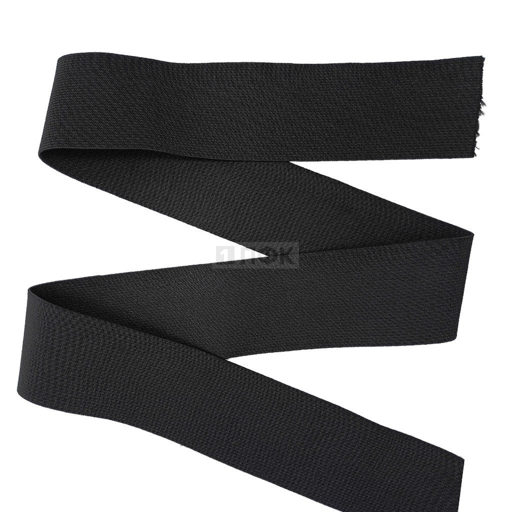 Резинка тканая 50мм 33 гр/м арт.ТРС цв черный (уп 40м/600м) — ПФКР Резинка тканая 50мм 33 гр/м арт.ТРС цв черный (уп 40м/600м)