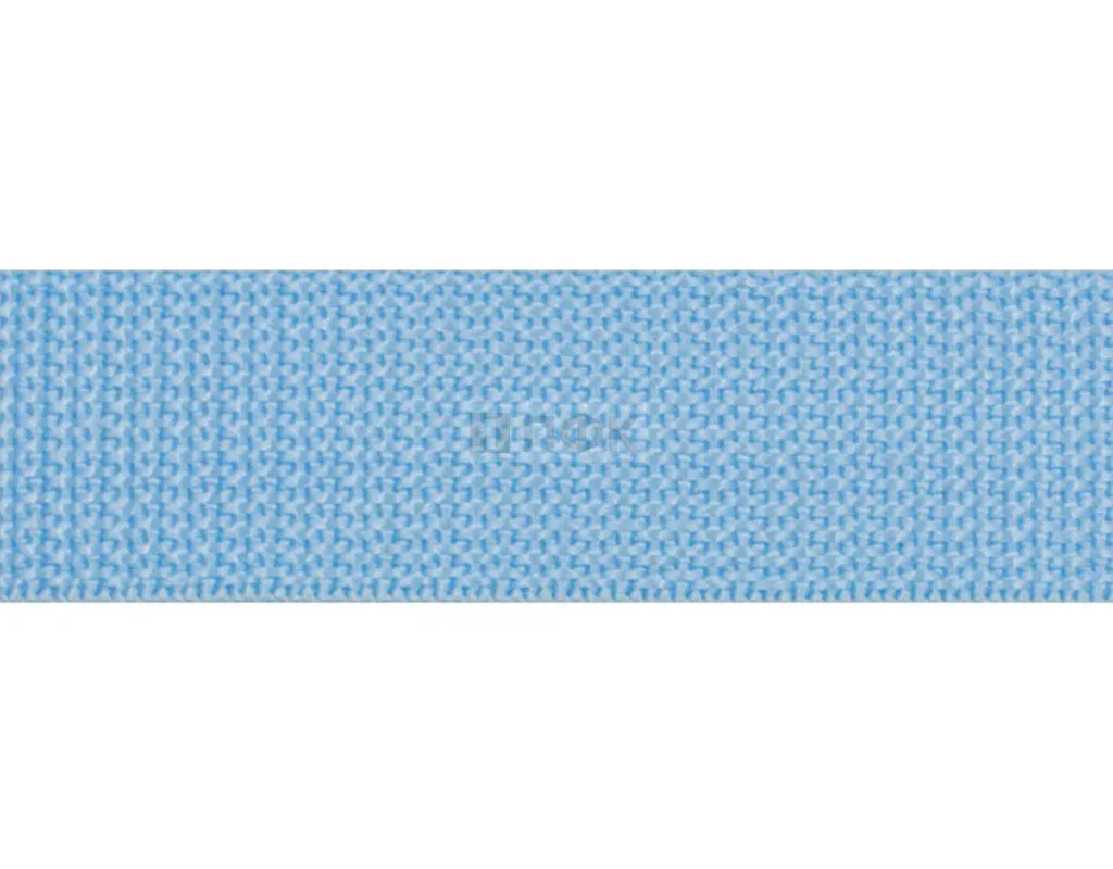 Стропа текстильная (лента ременная) 25мм 13 гр/м цв 24 голубой бледн (рул 91,44м/уп 2500м)