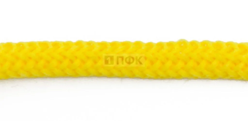 Шнур для одежды 5мм с/н (Арт.30) цв желтый №93 (уп 200м/1000м) — ПФКР Шнур для одежды 5мм с/н (Арт.30) цв желтый №93 (уп 200м/1000м)